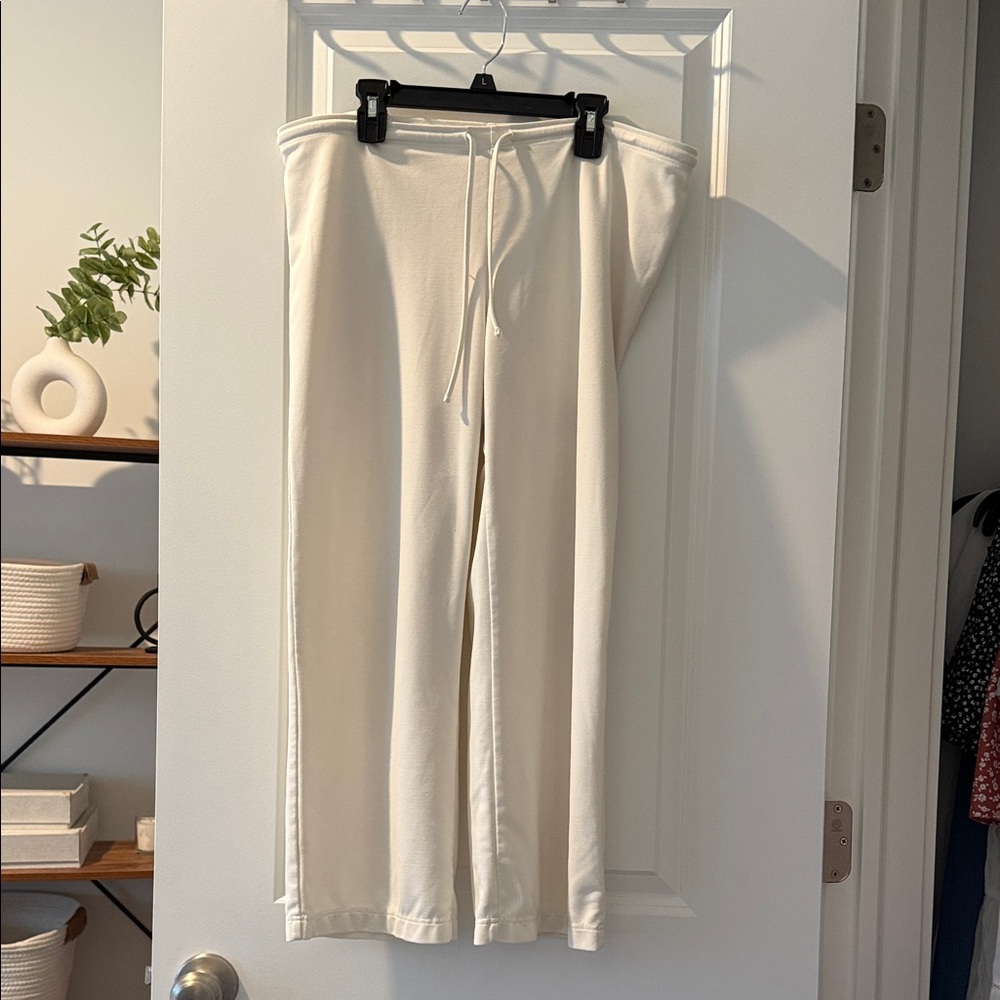 Express Ivory Drawstring Trousers